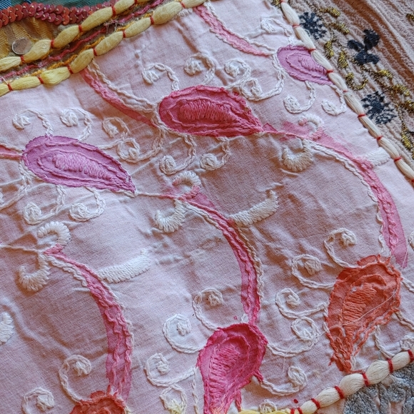 Boho Wall Decor Colorful Camel Tapestry Hand Beaded Gold Camel - Picture 9 of 9